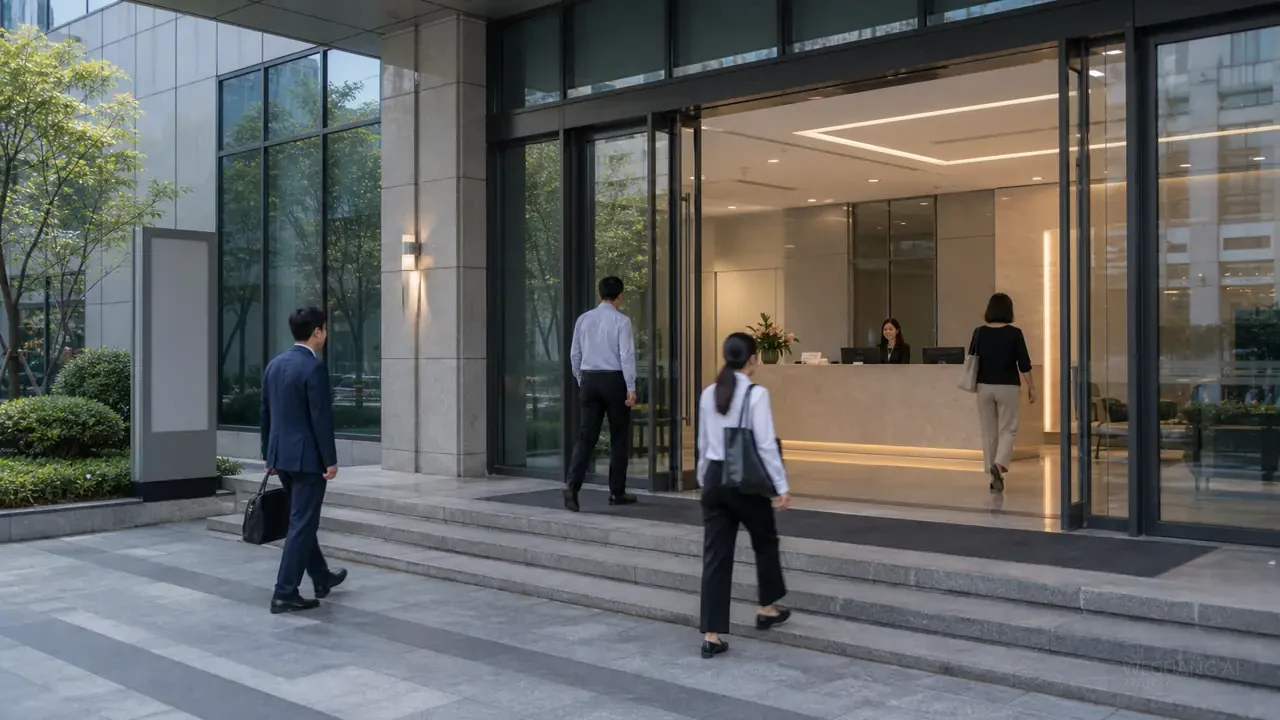 集团总部大堂和商务接待区域