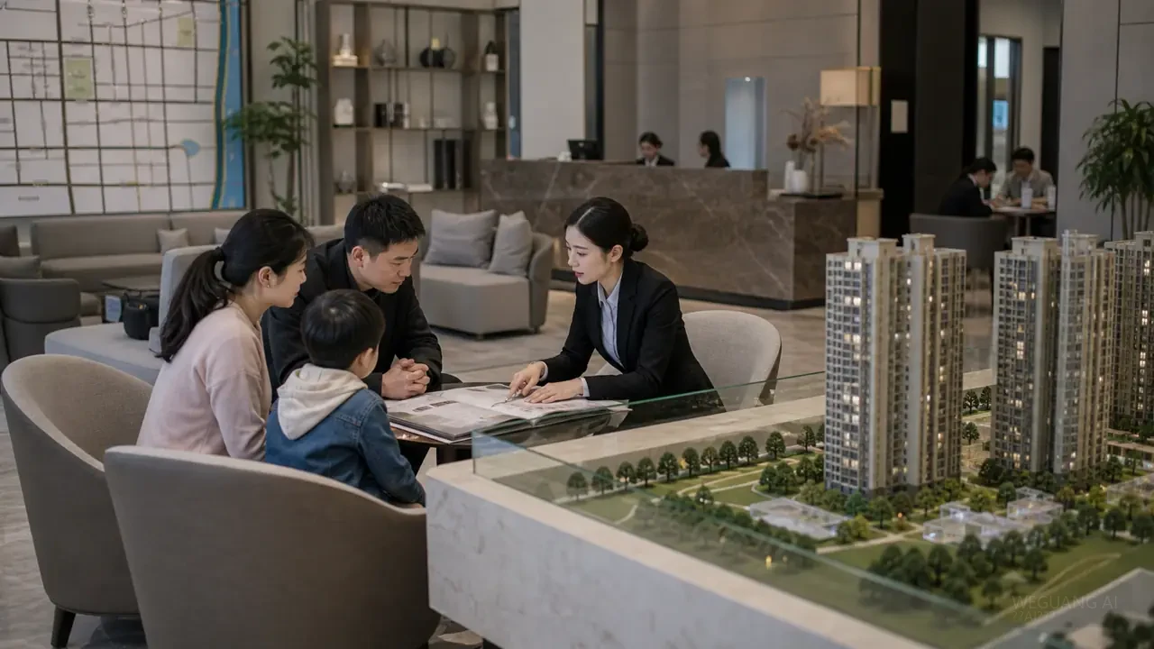 社区会所立面与公共活动区域